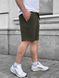 Шорти чоловічі Crocs з акцентними швами хакі зелені шорти зеленого кольору S RD484-S... фото 5